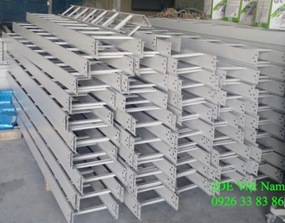 Bảng giá Thang máng cáp sơn tĩnh điện, độ dầy 1,0/1,2/1,5/2,0mm