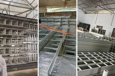 Top 6 Loại Thang Cáp Điện Phổ Biến Trong Công Trình Công Nghiệp