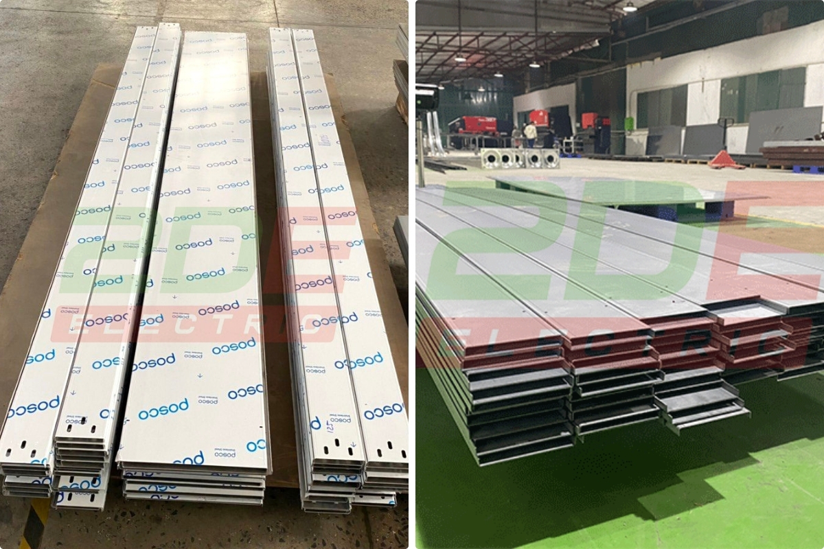 Ảnh thực tế 2: cable tray tại nhà máy 2DE