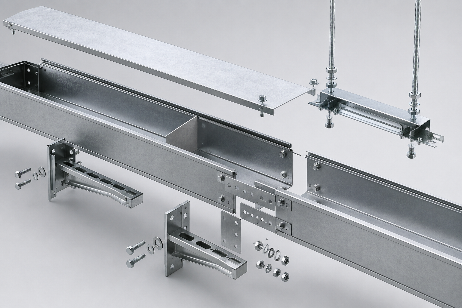 Các Thành Phần Chính Của Hệ Thống Cable Trunking