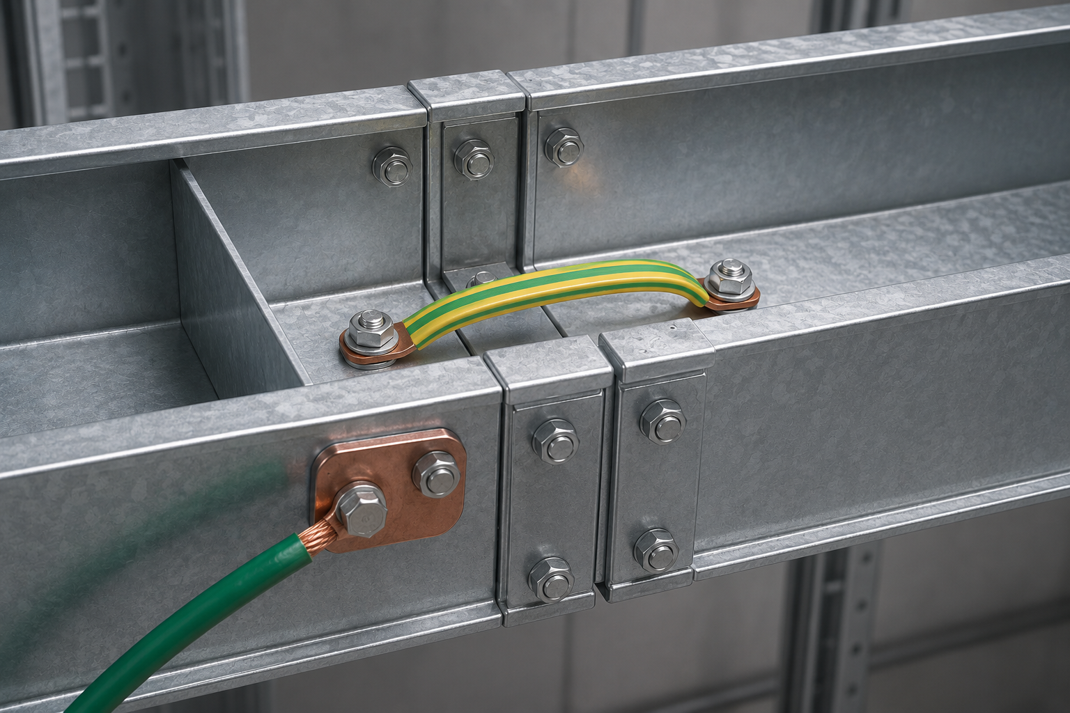 Tiếp Địa Cable Trunking Trong Hệ Thống Điện