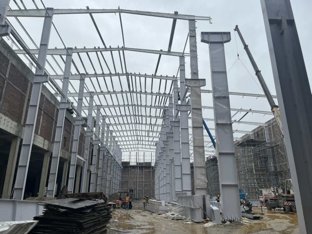 Thang máng cáp 2DE được thi công tại công trình KRICO.