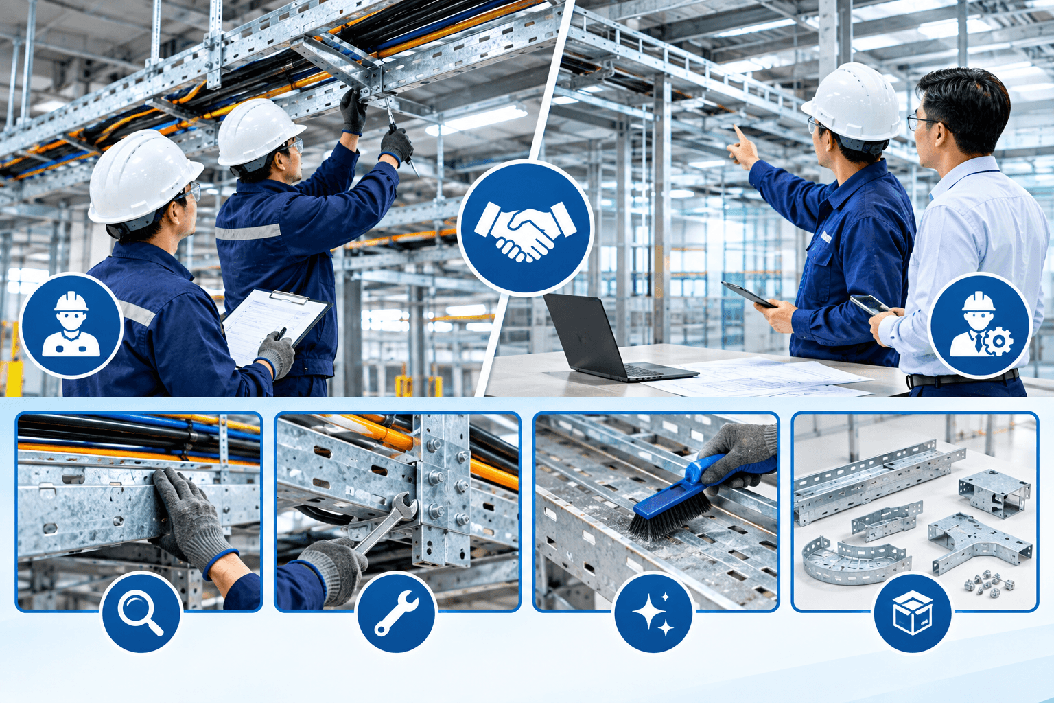 Bảo trì thang máng cáp có thể do đội ngũ vận hành thực hiện với kiểm tra cơ bản, trong khi các hạng mục kết cấu và tuyến cáp quan trọng cần được kỹ thuật chuyên môn đánh giá.