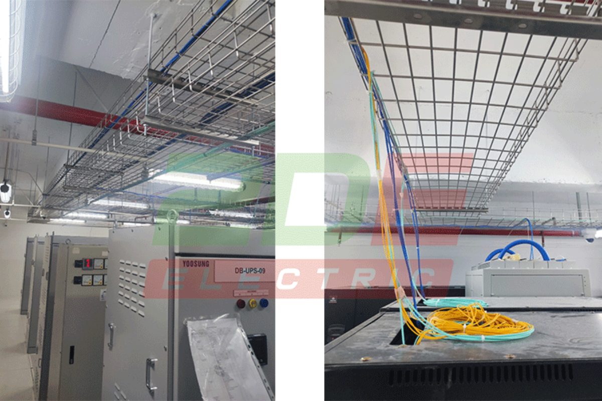 máng cáp dạng lưới được sản xuất như thế nào?