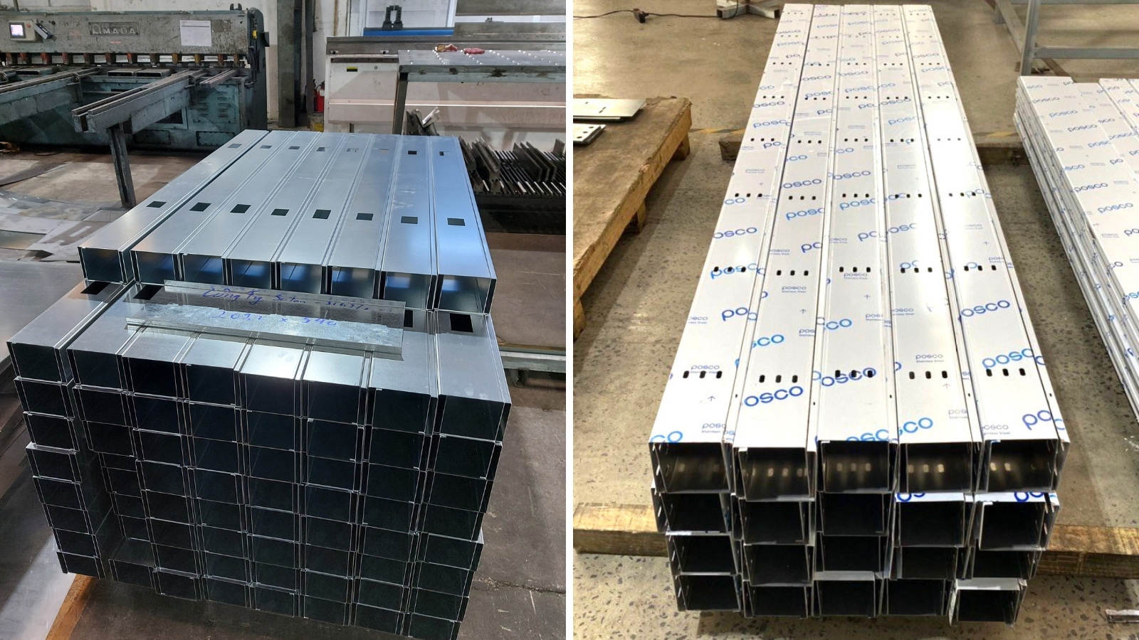 Vật Liệu Phổ Biến Cho Máng Cáp Đục Lỗ