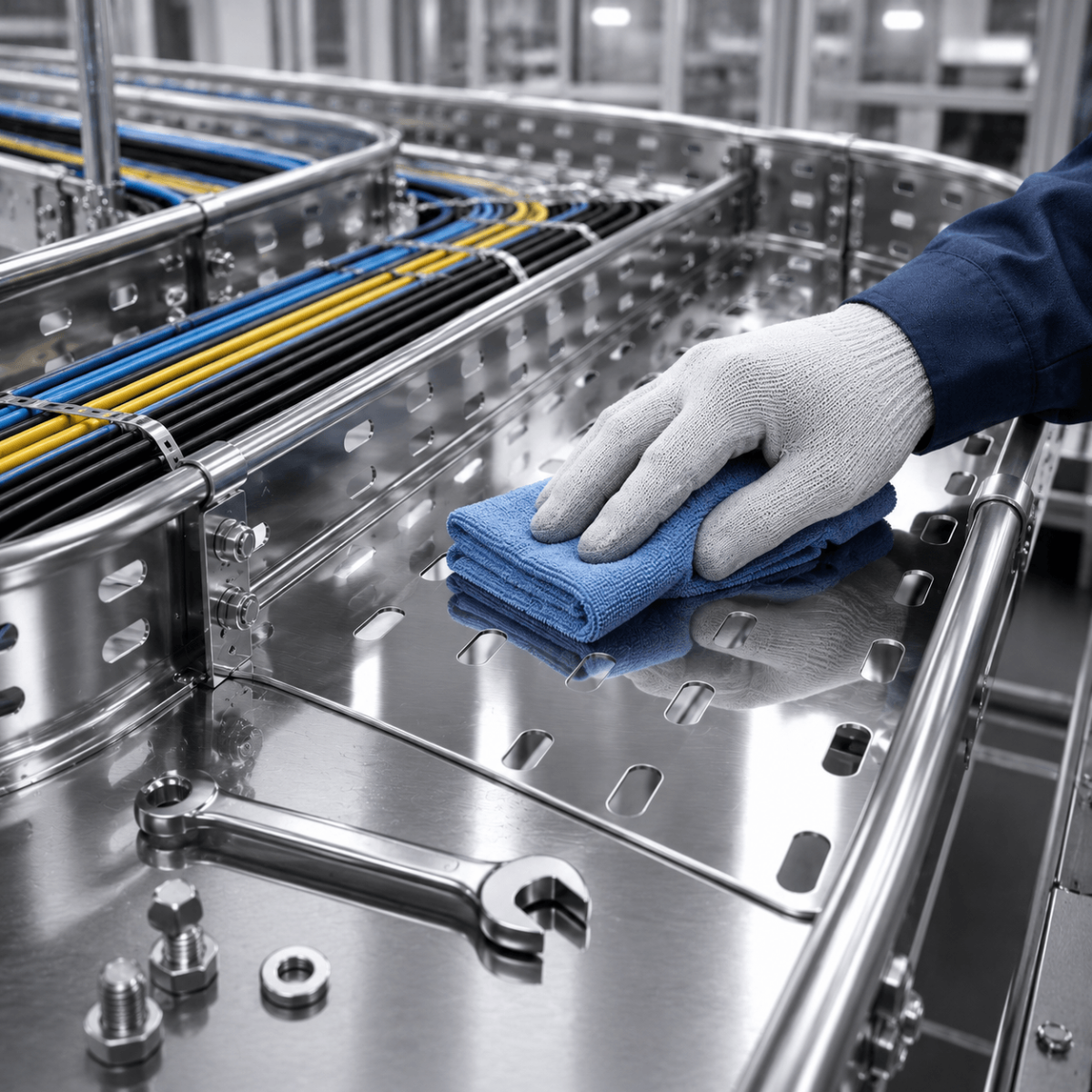 Máng Cáp Inox 304 Chịu Nhiệt Và Chống Oxy Hóa