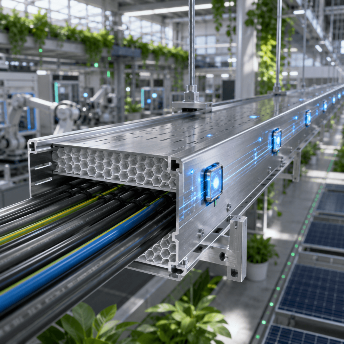 Máng Cáp Nhôm Tiết Kiệm Chi Phí Bảo Trì