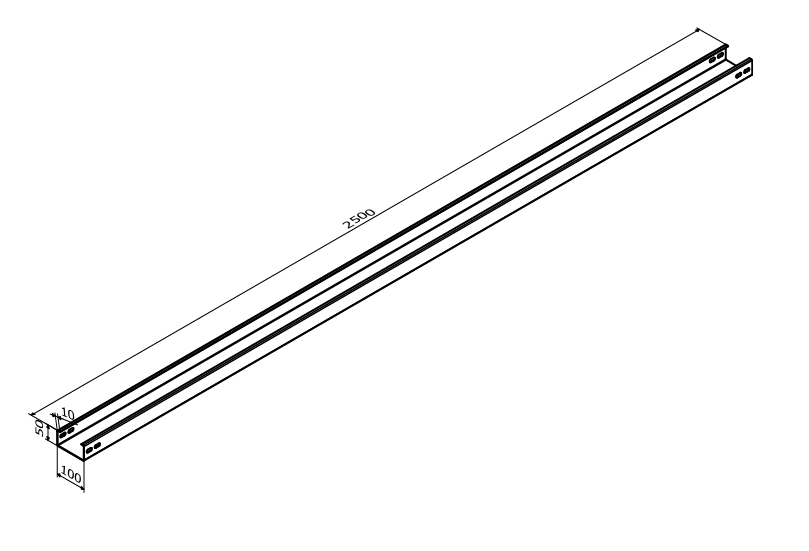 Kích thước máng cáp 100x50 thường lắp đặt ở toà nhà nhờ sự gọn gàng, tiện lợi