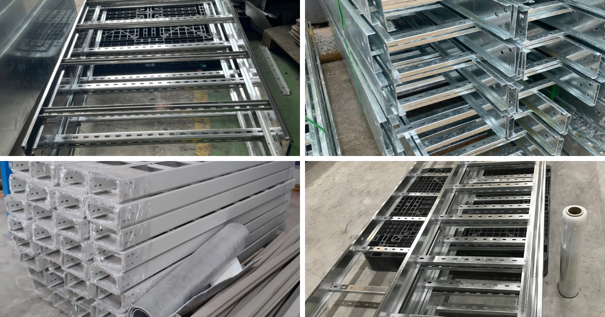 Các Loại Thang Cáp Theo Vật Liệu Phổ Biến Hiện Nay