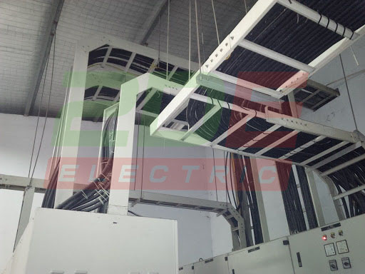 Thang máng cáp được sử dụng bảo vệ hệ thống dây cáp, dây điện bên trong