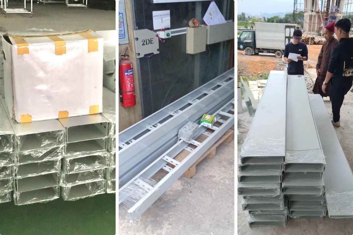 Báo giá thang máng cáp điện có thể chênh lệch do khác nhau về vật liệu, kích thước, độ dày, xử lý bề mặt và yêu cầu gia công.