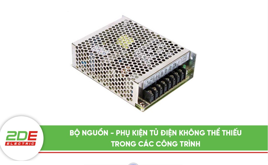 Bộ nguồn phụ kiện tủ điện không thể thiếu trong các công trình