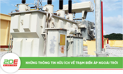 Tìm hiểu tất tần tật về trạm biến áp ngoài trời