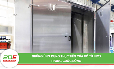 Những ứng dụng thực tiễn của vỏ tủ inox trong cuộc sống